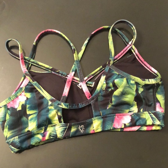 Betsy Johnson Performance tropical athletic bra - Picture 6 of 6